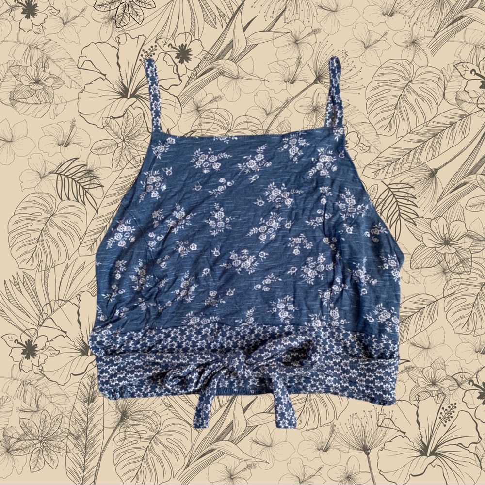 Floral Crop Top